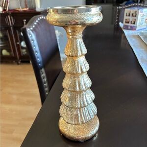 Elegant Gold Candle Holder